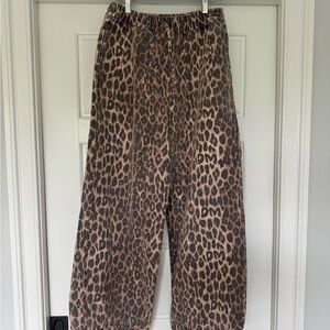 Damson Madder Rage Jeans Leopard Print 12uk/8us